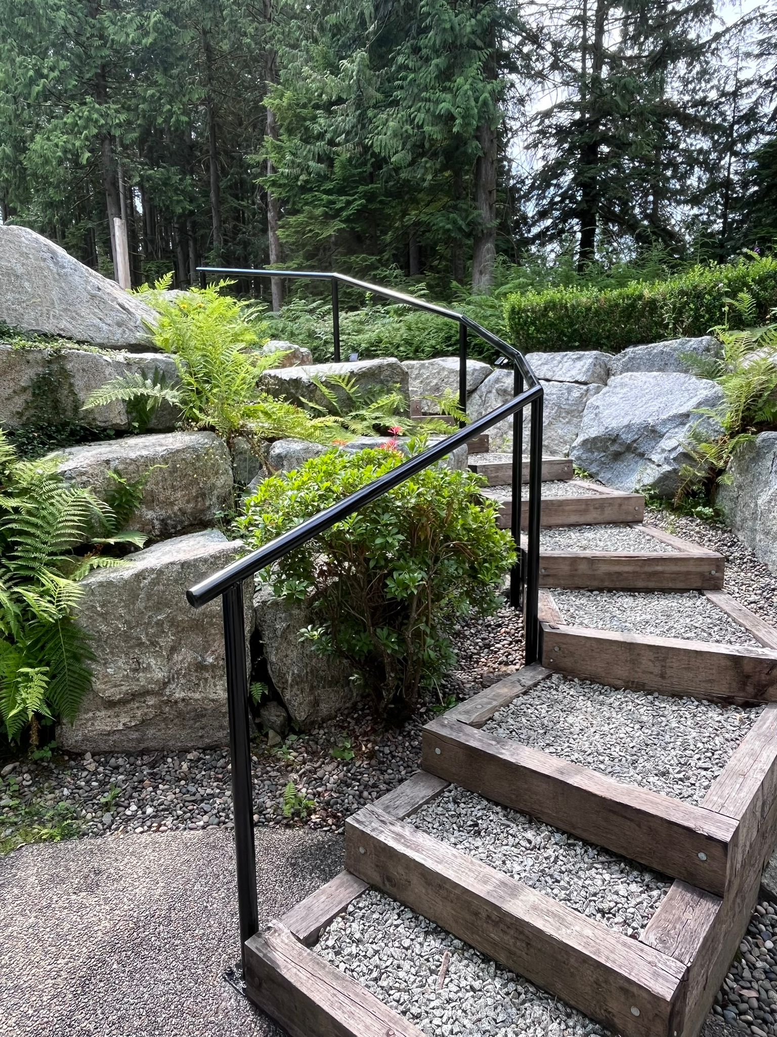 Backyard Handrail Vancouver