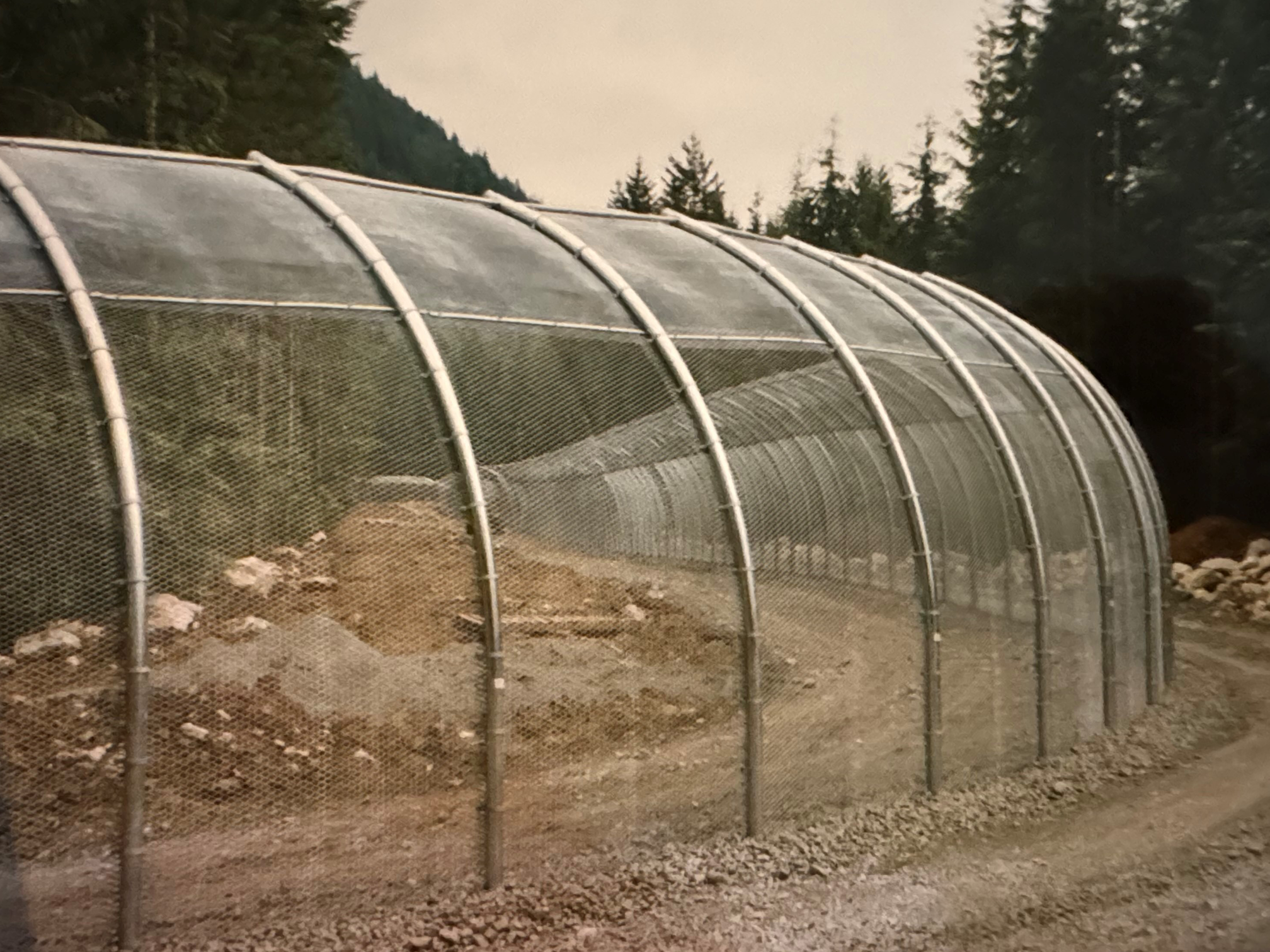 Curved Fence