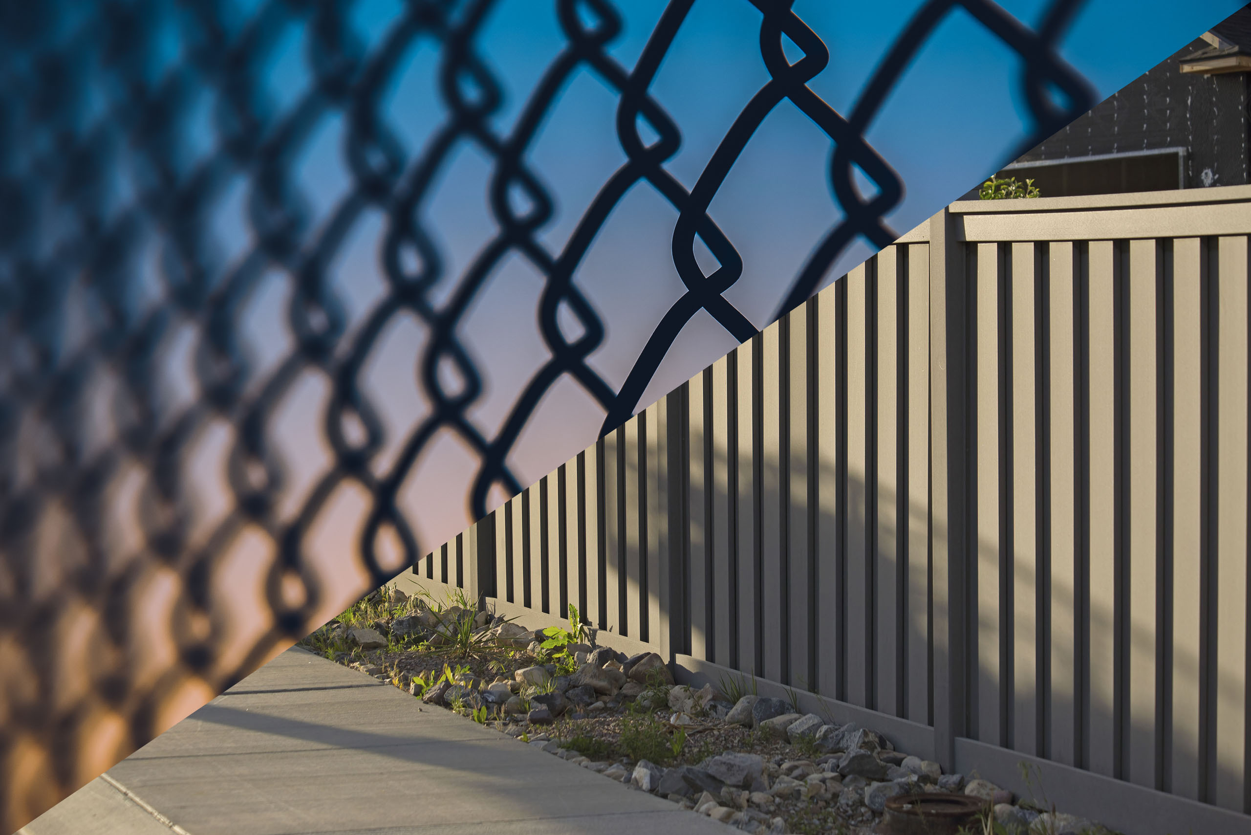 Chain Link vs Privacy Fencing - Featured Image