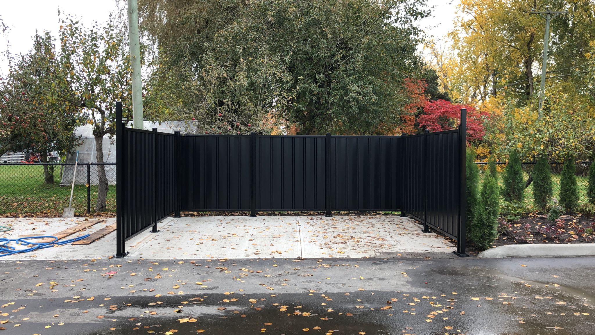 Solid Metal Fence Installers 1