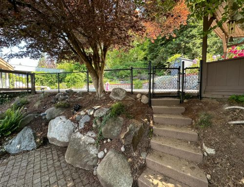 Residential Black Fence – Port Moody